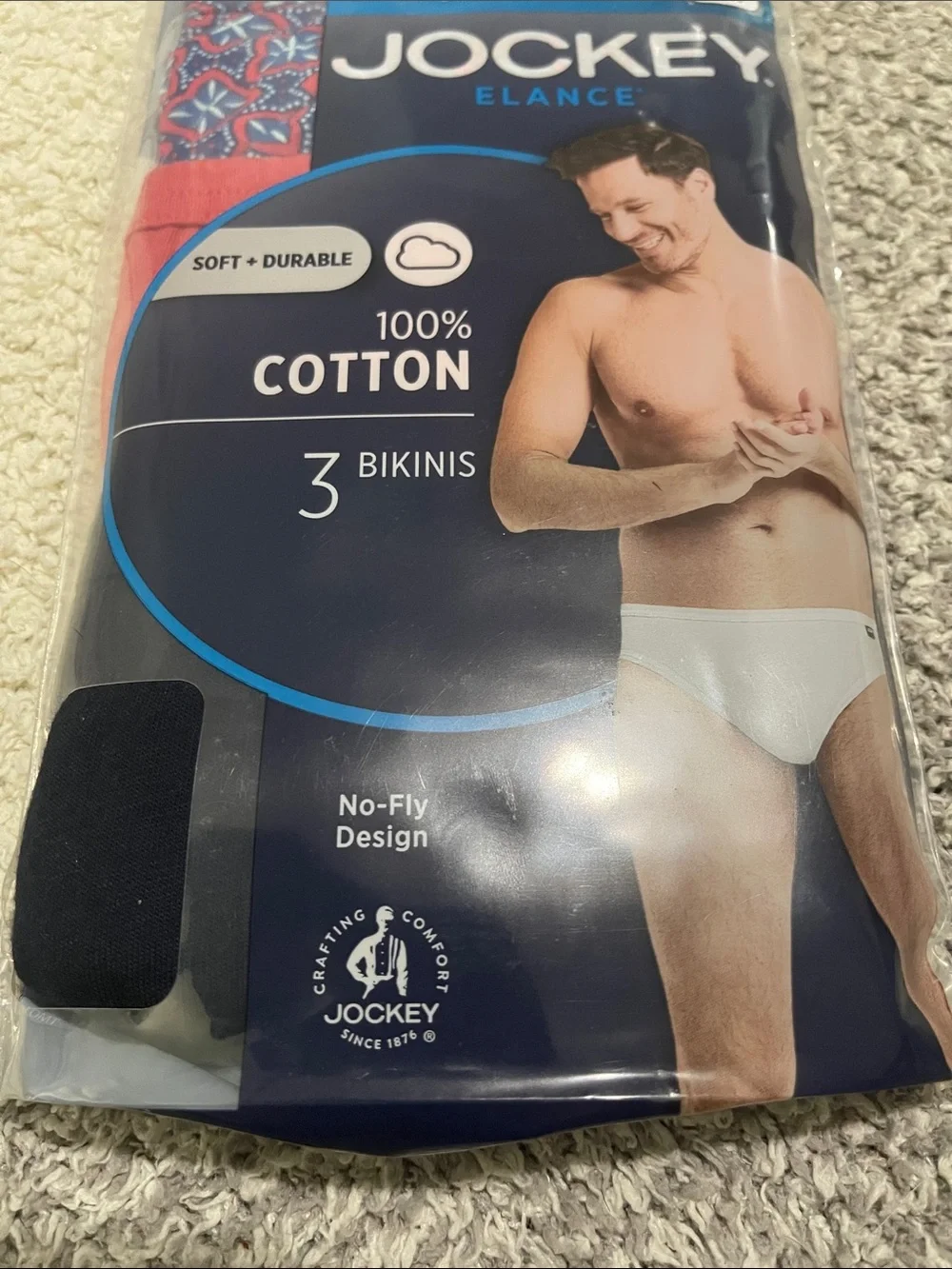 NIP- Jockey - Men’s S cotton bikinis 3 pack Assorted